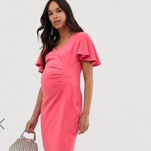 Women’s Maternity Size 14 Coral Dress